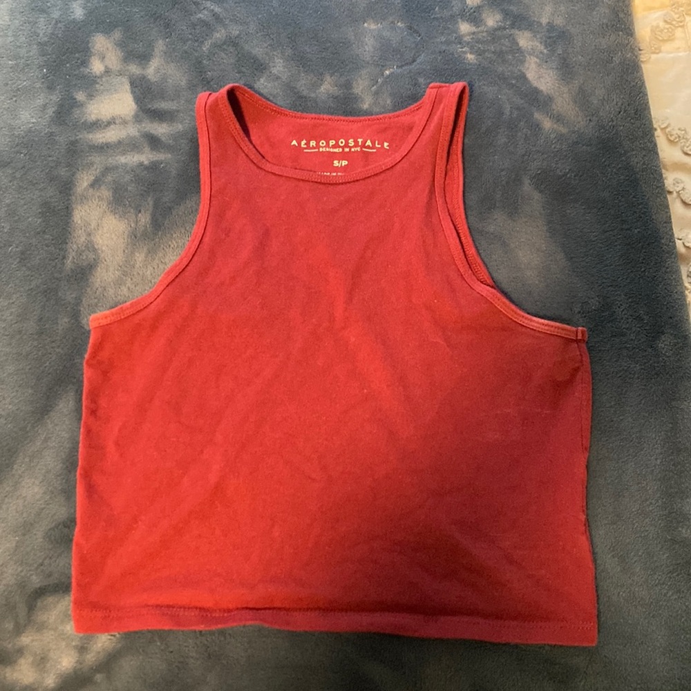 Cropped Halter Tank